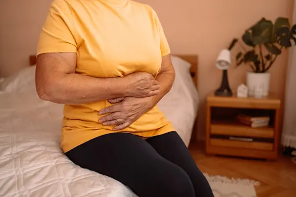 Ovarian cancer early symptom.